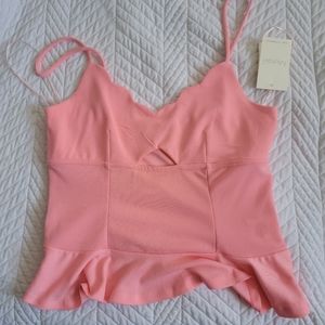 Cute pink top. New with tags